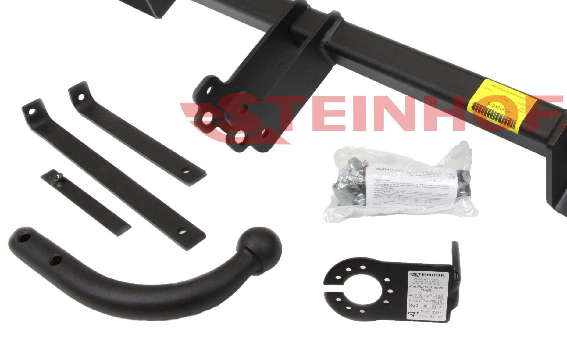 Steinhof Fixed Towbar for Citroen C4 Cactus I (C-051)